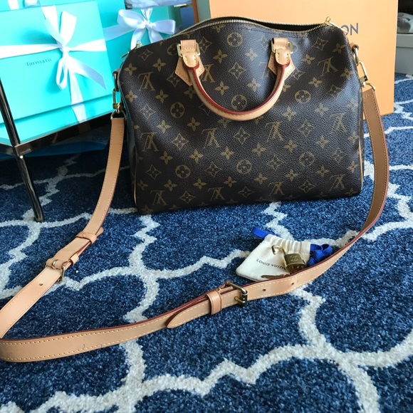 Louis Vuitton Handbags - 2016 Louis Vuitton Speedy 30 Bandouliere Handbag
